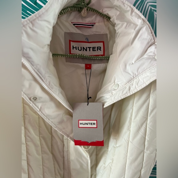 HUNTER Explorer Quilt Gilet Puffer Soft Sand Women’s Vest size Medium - Picture 3 of 7